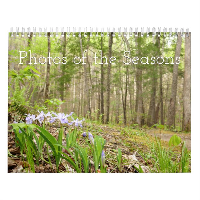 12 Months of Photos of the Seasons, 13th Edition Calendar (Cover)