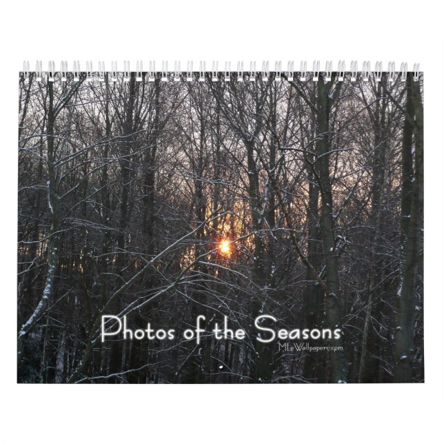 12 Months of Photos of the Seasons, 6th Edition Calendar (Cover)