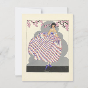 12 Months of the Year, Prairial Art Postcard
