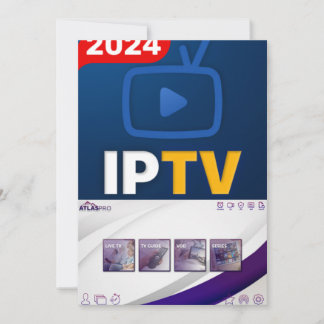 12 Months Subscription For IPTV Holiday Card