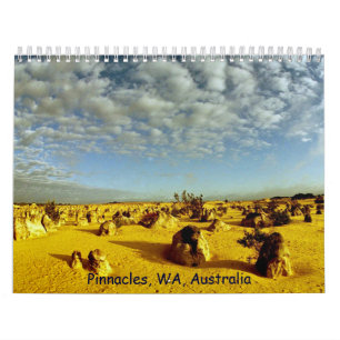 12 months to discover the world calendar