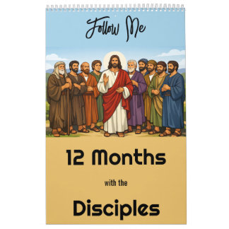 12 Months With The Disciples Christian Calendar