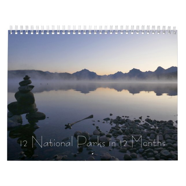 12 National Parks in 12 Months, 9th Edition Calendar (Cover)