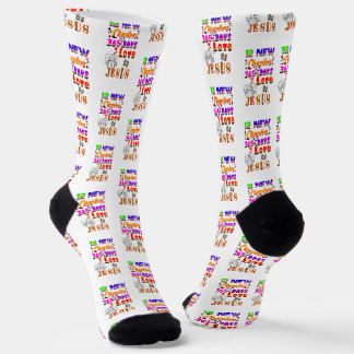 12 New Chapters 365 Days Love By Jesus Socks
