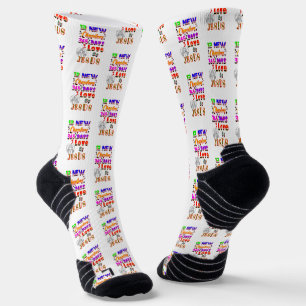 12 New Chapters 365 Days Love By Jesus Socks