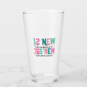 12 New Chapters, 365 New Chances 100 Days Glass