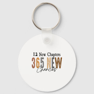 12 New Chapters 365 New Chances Family  Key Ring