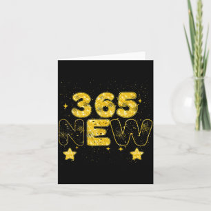 12 New Chapters 365 New Chances Happy New Year 202 Card