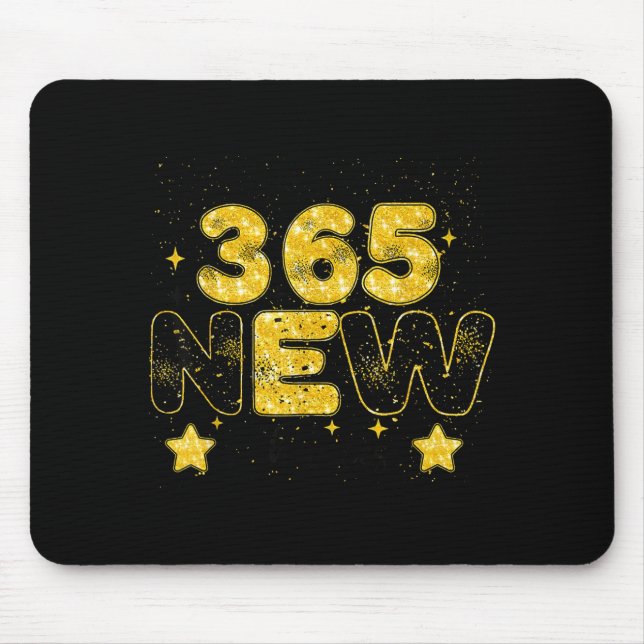 12 New Chapters 365 New Chances Happy New Year 202 Mouse Mat (Front)