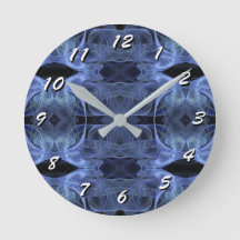 12 Number Choices to Choose-Fractal Art-Clock