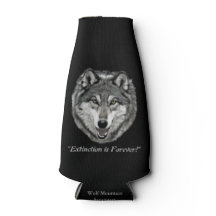 12 oz Bottle Cooler - Istas of Wolf Mtn Sanctuary