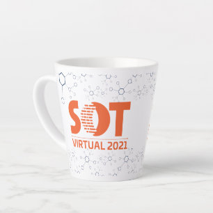 12 oz Latte Mug - 2021 Annual Meeting (Molecule)