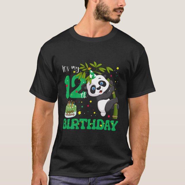 12 Panda Zookeeper T-Shirt (Front)