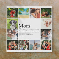 12 Photo Collage Best Mum, Mum, Mama Definition