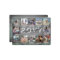 12 Photo Collage & Captions What a Year Pine Wood