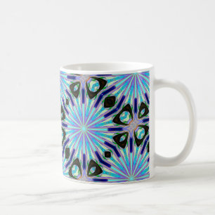 12 point blue star mug
