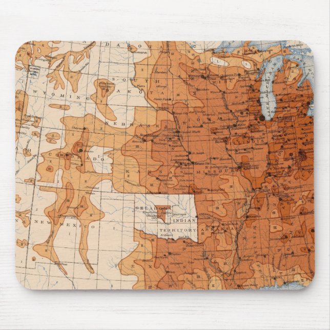 12 Population 1890 Mouse Mat (Front)