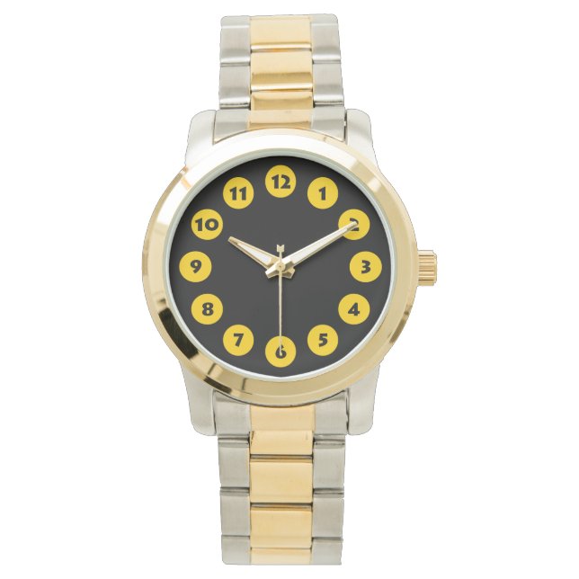 12 Spots - Amber with Black Watch (Front)