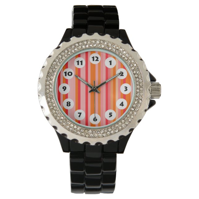12 Spots - Colour Stripes Watch (Front)