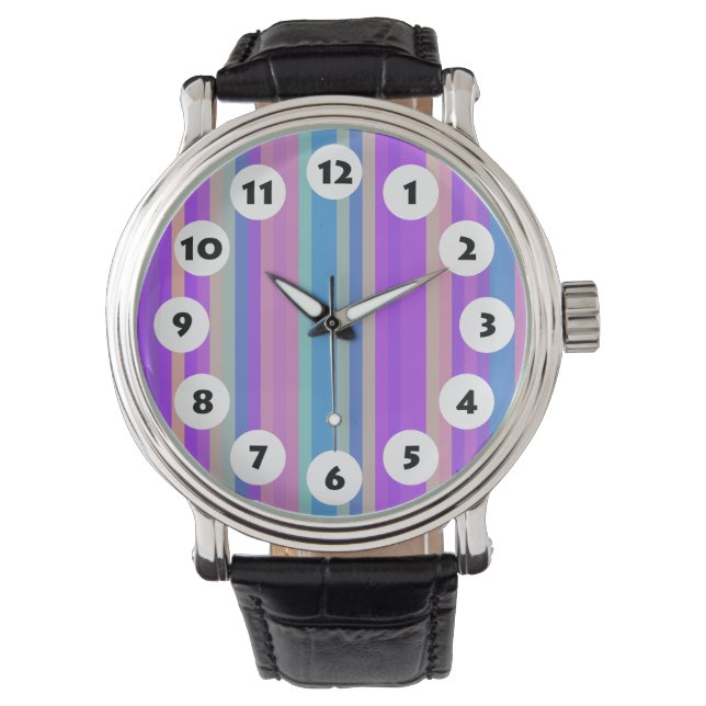 12 Spots - Colour Stripes Watch (Front)