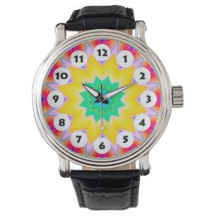 12 Spots - Colourful Mandala 023 Watch