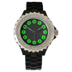 12 Spots - Green on Black Watch