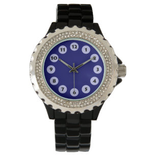 12 Spots - Powder Blue on Deep Navy Watch
