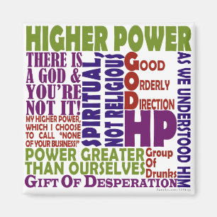 12 Step Higher Power Magnet