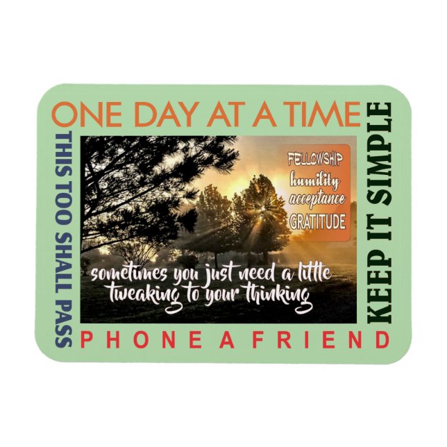 12 step recovery tweaking magnet 25 (Horizontal)