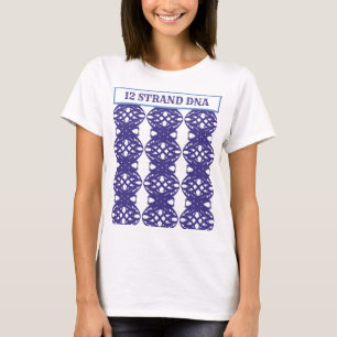 12 Strand DNA Stylish Pattern T-Shirt