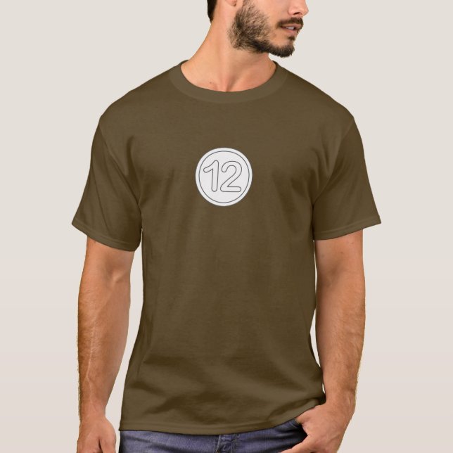12! The 12seconds Icon T-Shirt (Front)