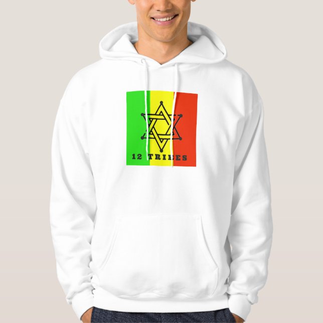 12 Tribes Basic Hooded Sweatshirt (Front)