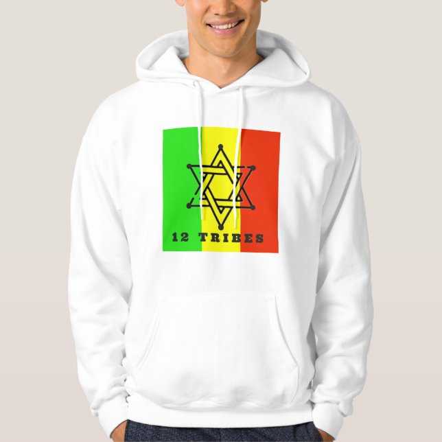12 Tribes Basic Hooded Sweatshirt (Front)