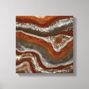 12"x12" abstract of a tile canvas print