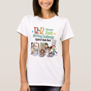 12 x 12 Against Book Bans Character T-Shirt W