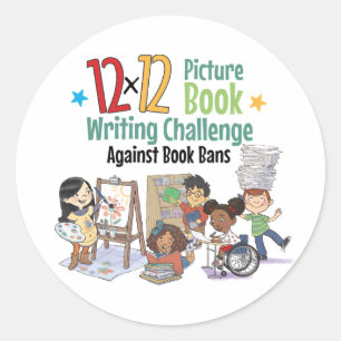 12 x 12 Against Book Bans Sticker