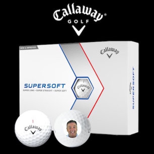 12 x Callaway Supersoft Custom Photo Golf Balls