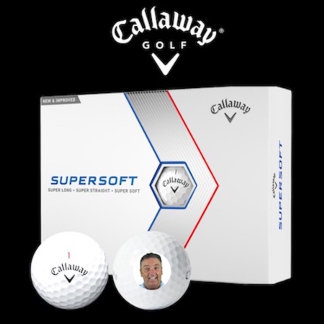 12 x Callaway Supersoft Custom Photo Golf Balls