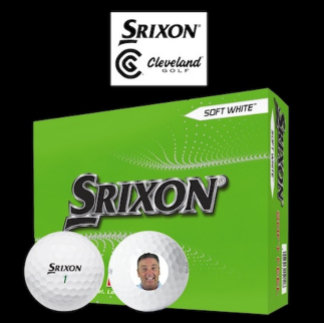 12 x Srixon Soft Feel Custom Photo Golf Balls