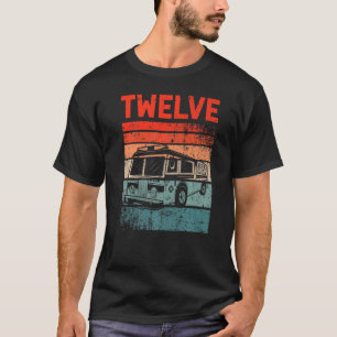 12 Year Old 12th Birthday Boy Firefighter Fire Tru T-Shirt
