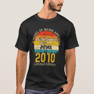 12 Year Old Born In May 2010 Vintage 12Th Birthday T-Shirt