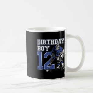 12 Year Old Ice Hockey Themed Birthday Party 12th  Coffee Mug