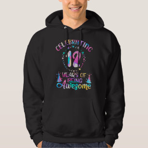 12 Years Of Being Awesome 12 Years Old 12th Birthd Hoodie