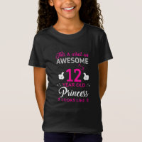 12 Years Old Birthday gift for princess girl