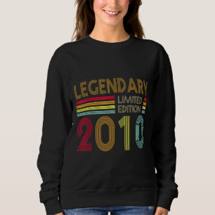 12 Yrs Old Retro Legendary 2010 Editon 12th Birth Sweatshirt