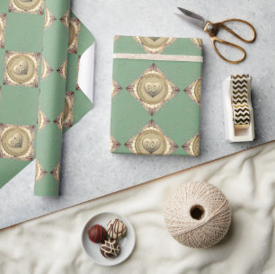 12th & 30th Pearl Anniversary Wrapping Paper