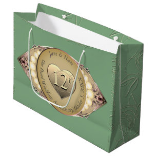 12th/30th Pearl Wedding Anniversary Gift Bag