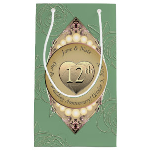 12th/30th Pearl Wedding Anniversary Gift Bag