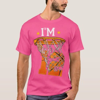 12Th Birthday Basketball I'M 12 Boy Girl 12Th Birt T-Shirt