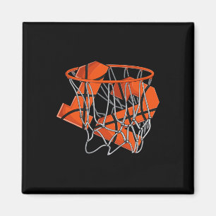 12th Birthday Basketball  Kids Magnet